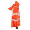 Leo Workwear Dartmoor Class 3 Hi-Vis Orange Bomber Jacket Leo Workwear Dartmoor Class 3 Hi-Vis Orange Bomber Jacket